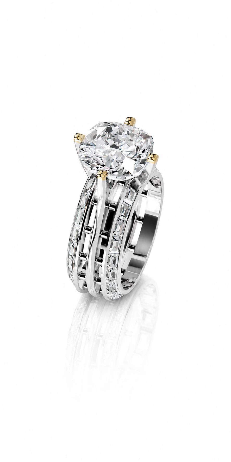 Jolanta Collection 02 — front view of the ring
